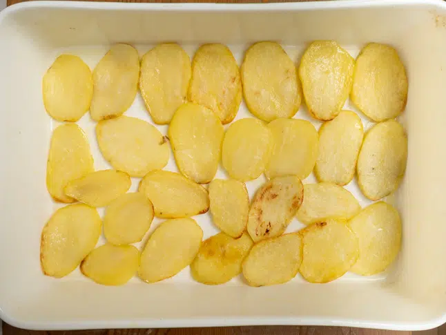 תפוחי אדמה - תחתית למוסקה 