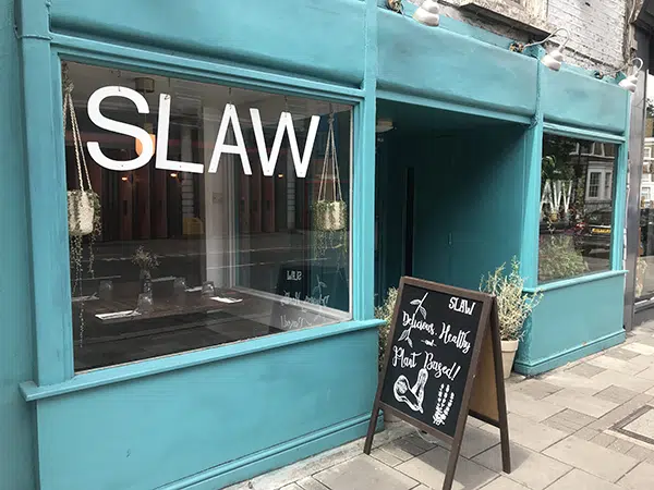 Slaw מסעדה טבעונית מעולה בלונדון